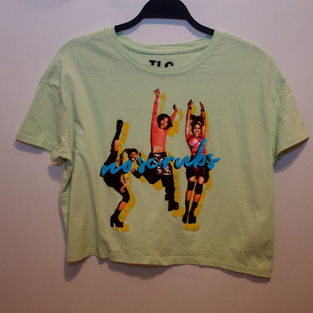 TLC Crop Top 90's t-shirt. Small
